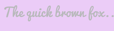 Image with Font Color B8B9BB and Background Color EBCCF7